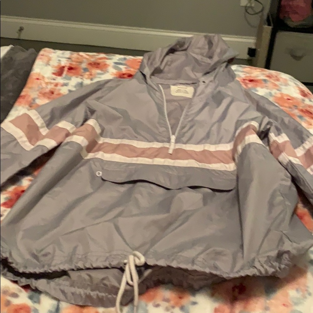 zumiez half zip windbreaker